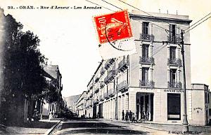 ORAN - RUE D'ARZEW -1914